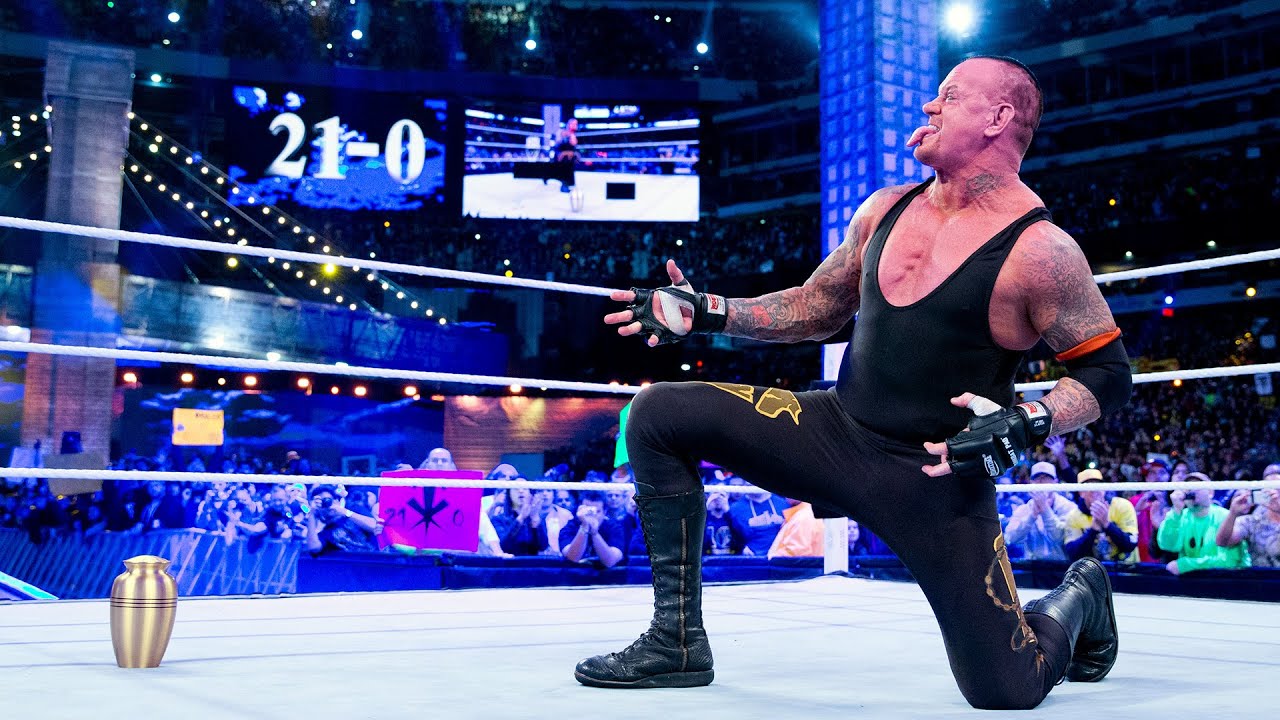 undertaker streak