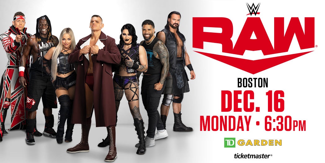 Catch WWE RAW Live in Boston on December 16, 2024 – Tickets Available Now!