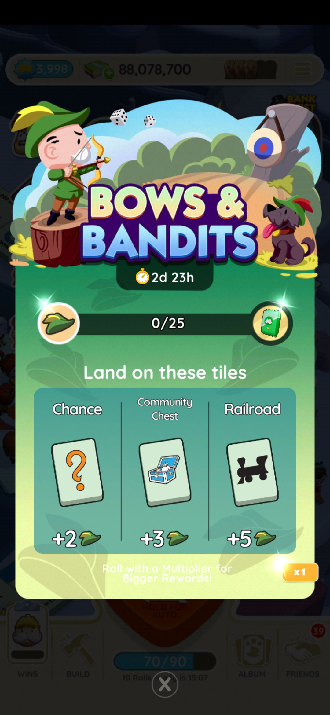 Monopoly GO Bows and Bandits Event: How to Earn Points and Win Big