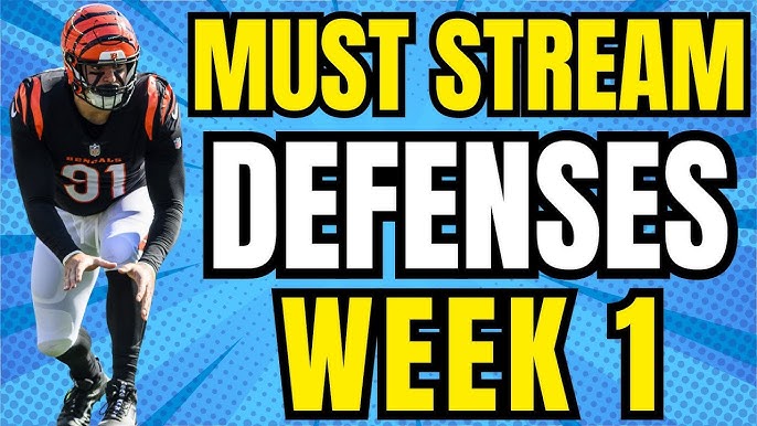 Best Defense Streamers for Fantasy Football Week 1: Top D/ST Picks