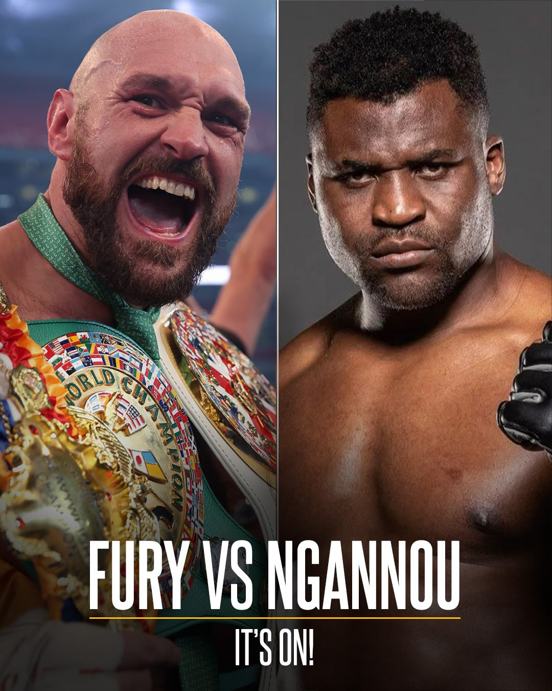 GIMIK Fight Promotions: Tyson Fury vs. Francis Ngannou - A Historic Showdown