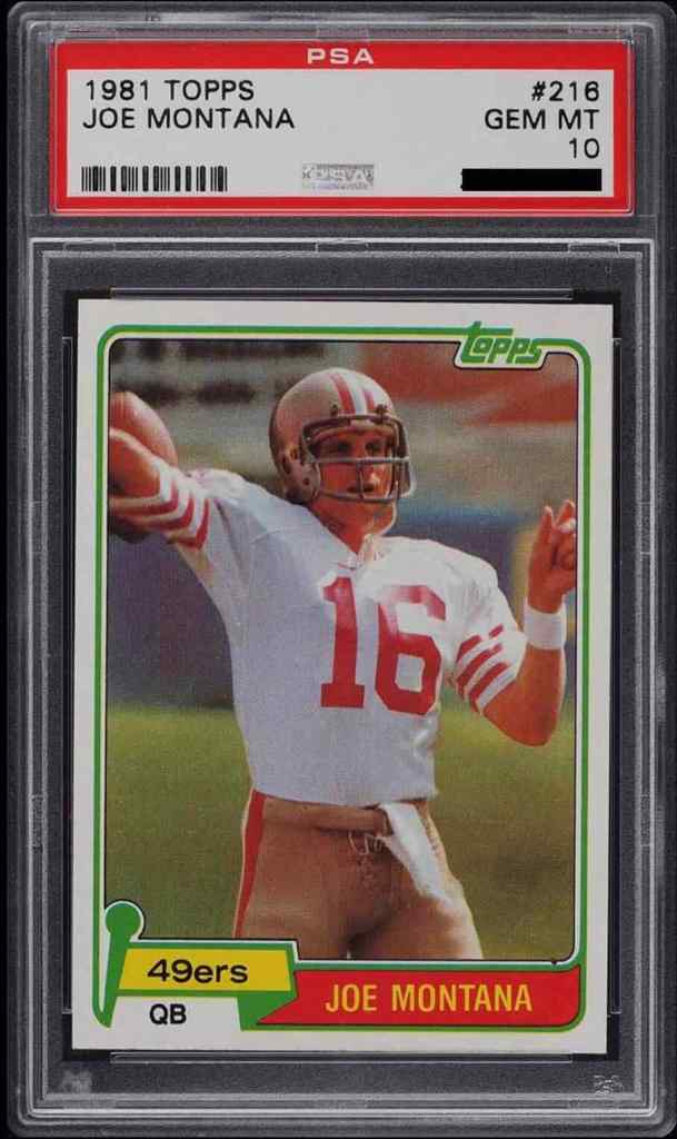 1981 Joe Montana Rookie Card Worth: Is It a Valuable Investment Today?