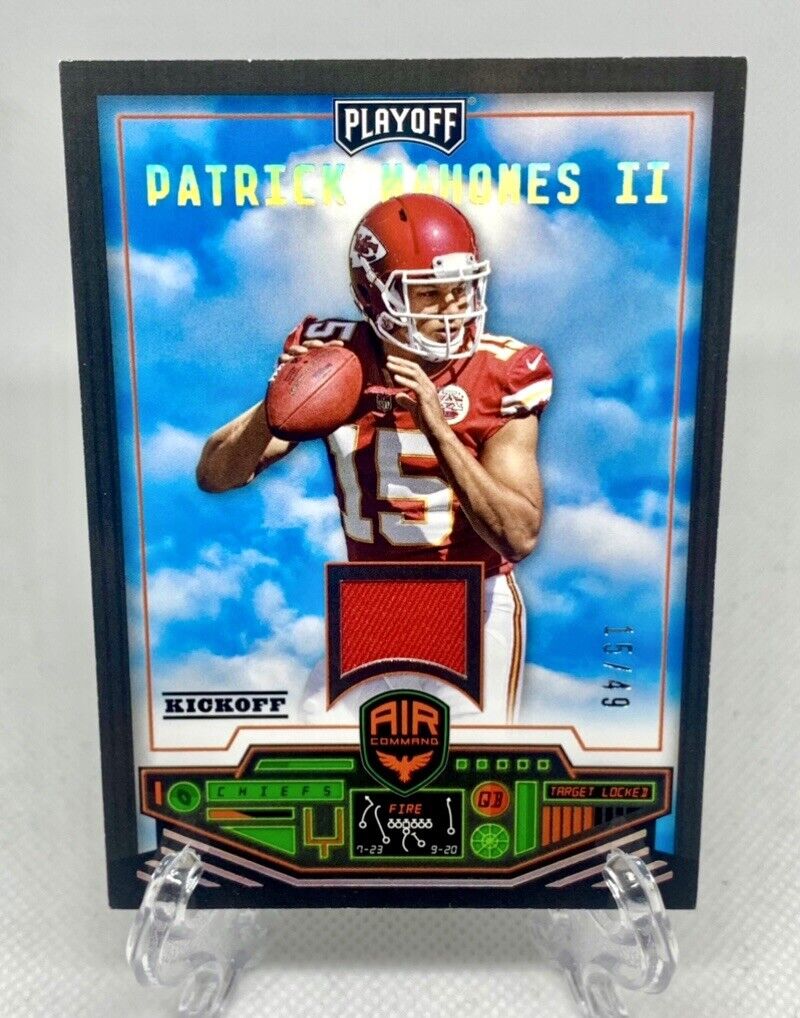 patrick mahomes rookie jersey card