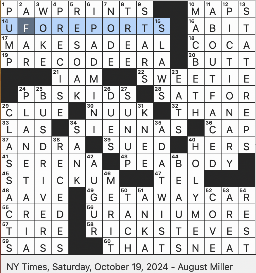 Explore None for Me, Thanks NYT Crossword Solutions Now