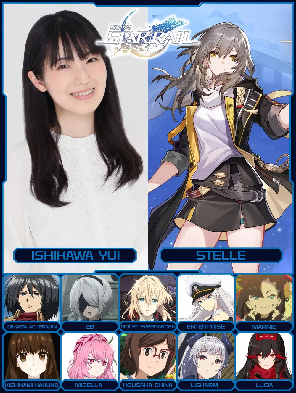 Discover the Japanese Voice Cast of Honkai Star Rail (HSR JAP VA)