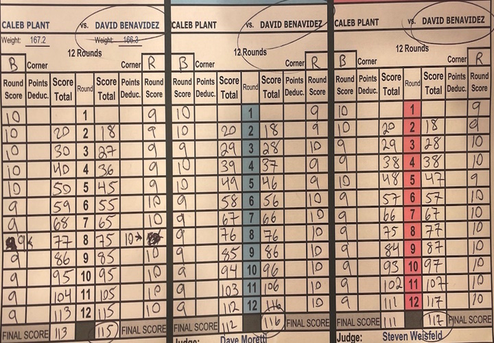 Did David Benavidez Really Win? Scorecard Breakdown