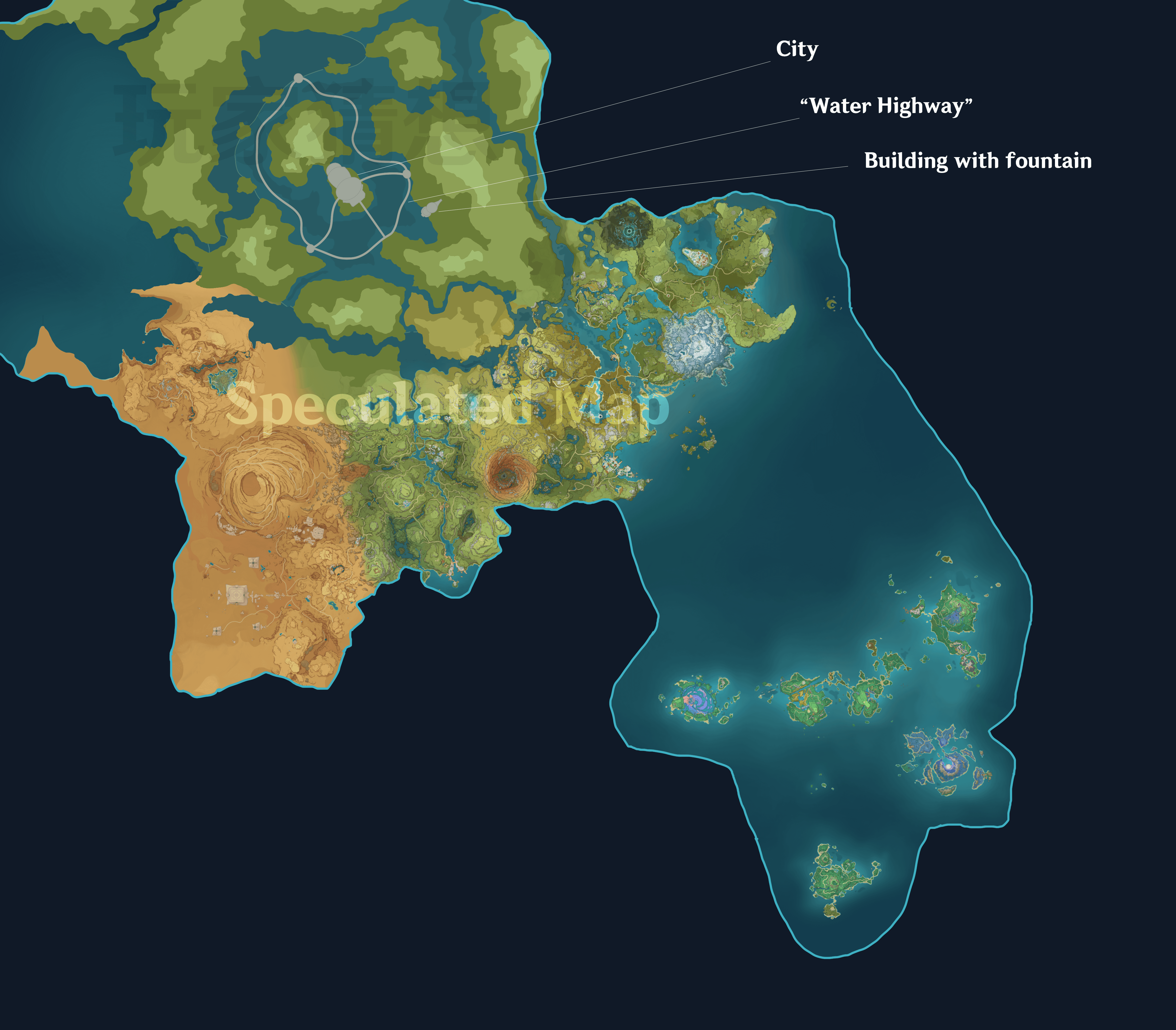 Early Fontain Map Leaks: Exploring the New Region