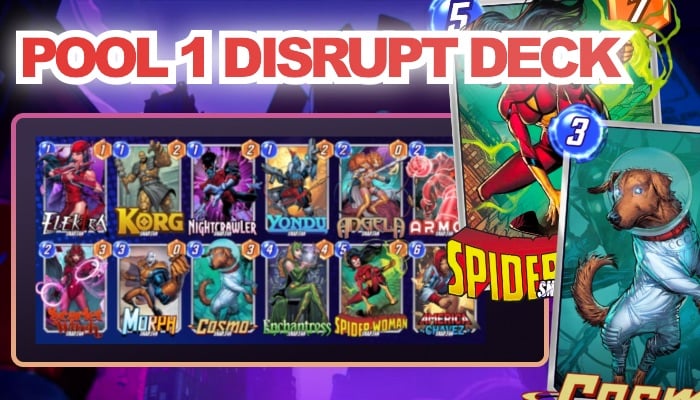 Disrupt Deck Marvel Snap: How to Mess Up Your Opponents Strategy!