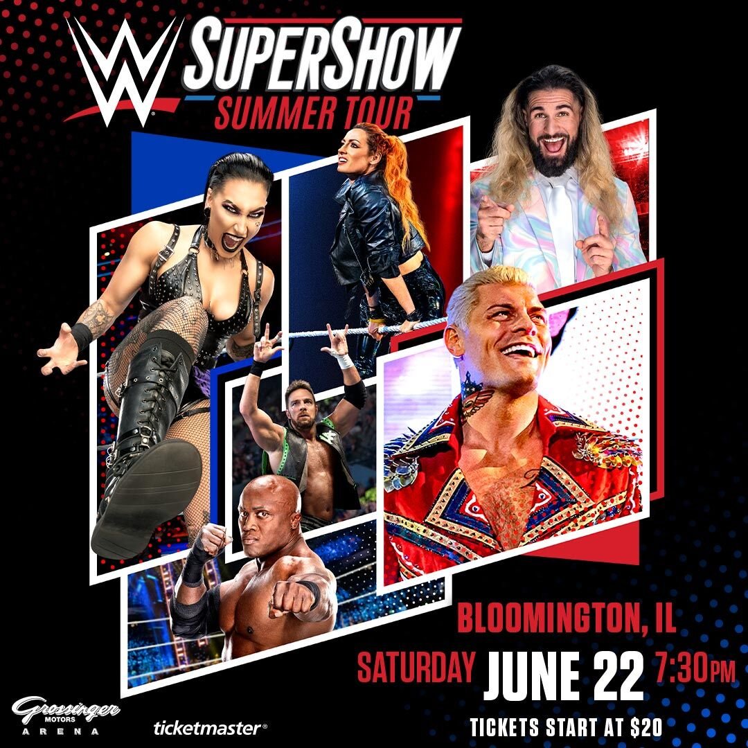 WWE Bloomington Lineup: Whos Fighting and When?