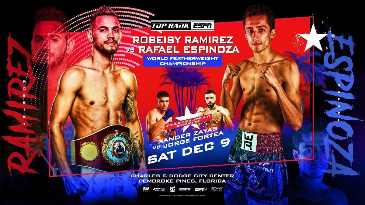 Ramirez vs Espinoza Card: Full Fight Details (Everything You Need to Know Right Here!)