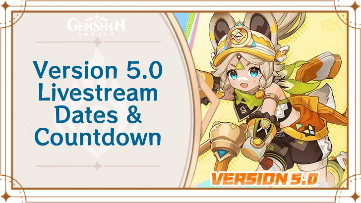 Genshin 5.0 Livestream Time in America? Check Here!