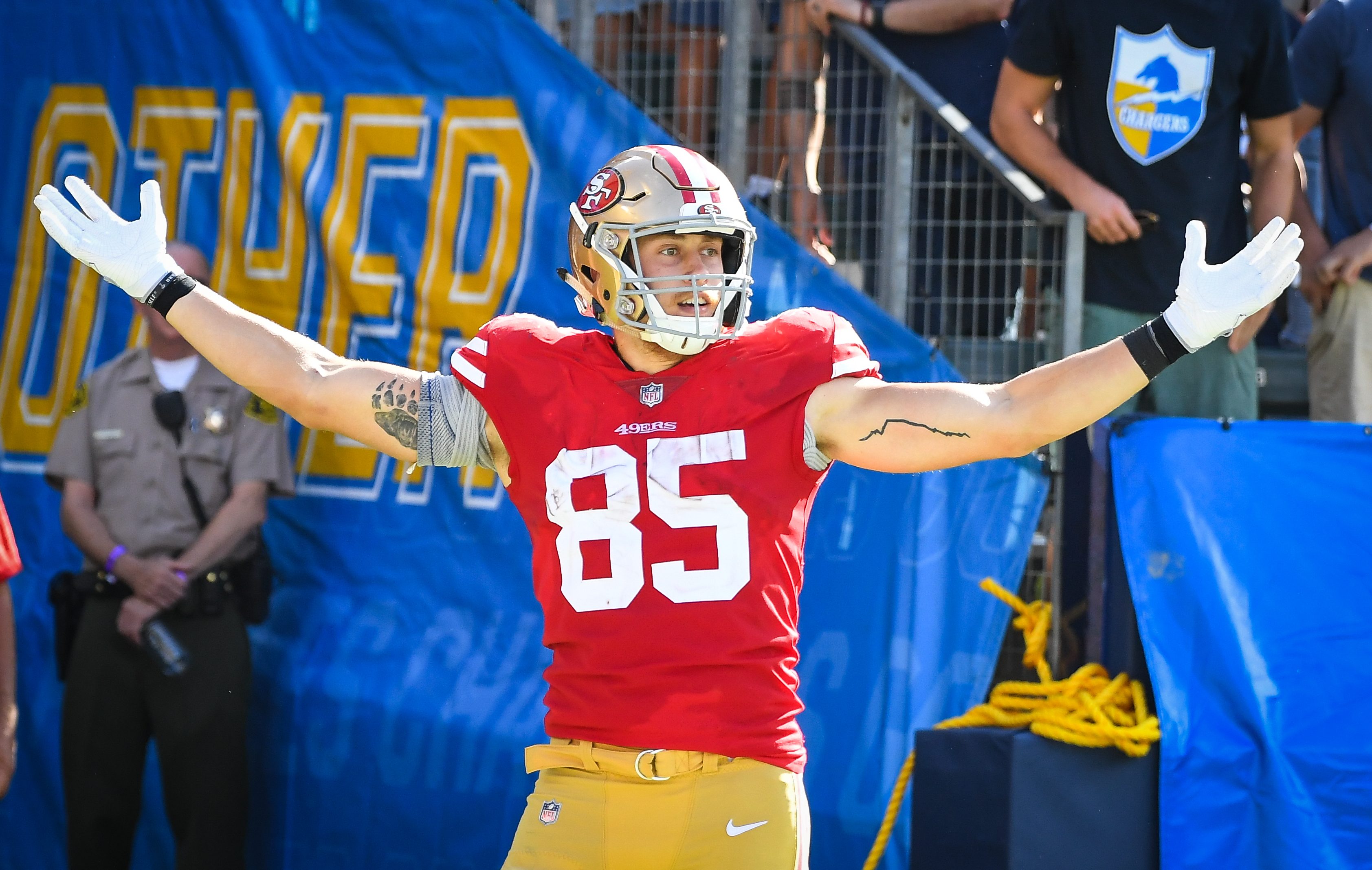 George Kittle Tattoo Meanings: What Do They Represent? -  Fans are Curious About His Ink