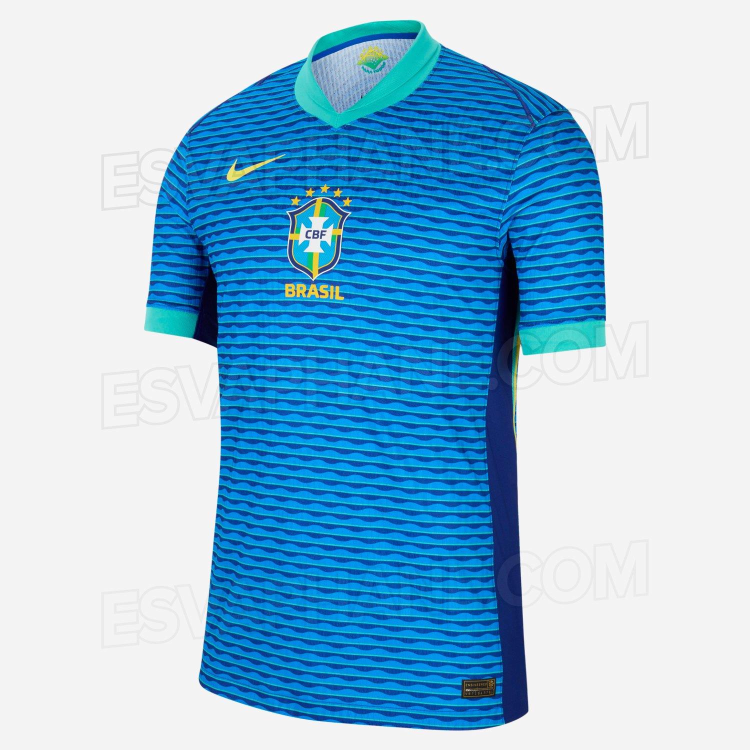 Shop the New Brazil Football Team Kit - Home & Away Styles!